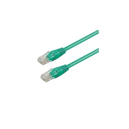WP WPC-PAT-6U005G cable de red Verde 0,5 m Cat6 U/UTP (UTP)