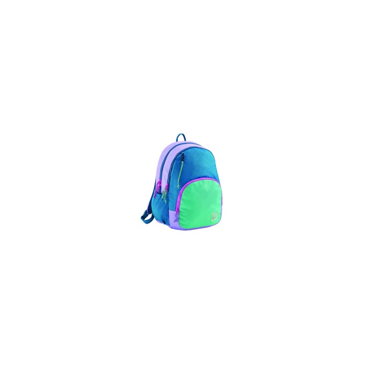 MOCHILA TRIPLE OSLO RECICLADA RIDER PURPLE MIQUELRIUS MR19342
