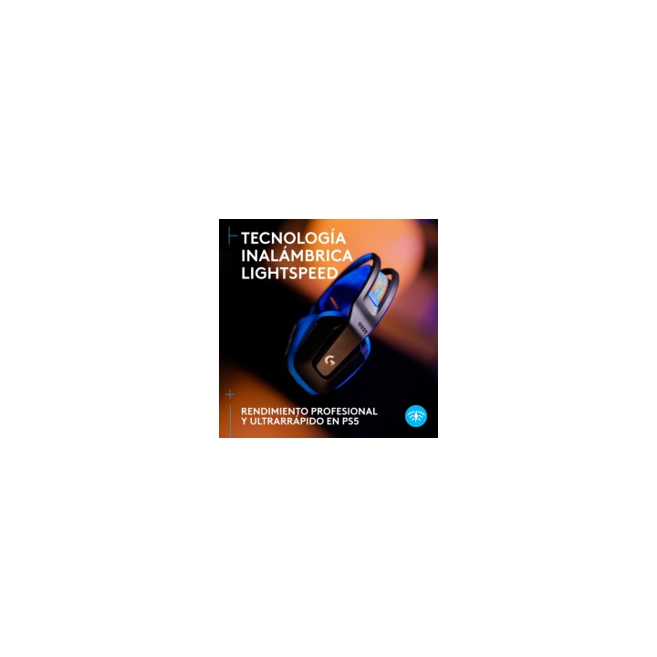 Logitech G Auriculares inalámbricos con micrófono Logitech G535 LIGHTSPEED para gaming - Auriculares supraaurales ligeros,