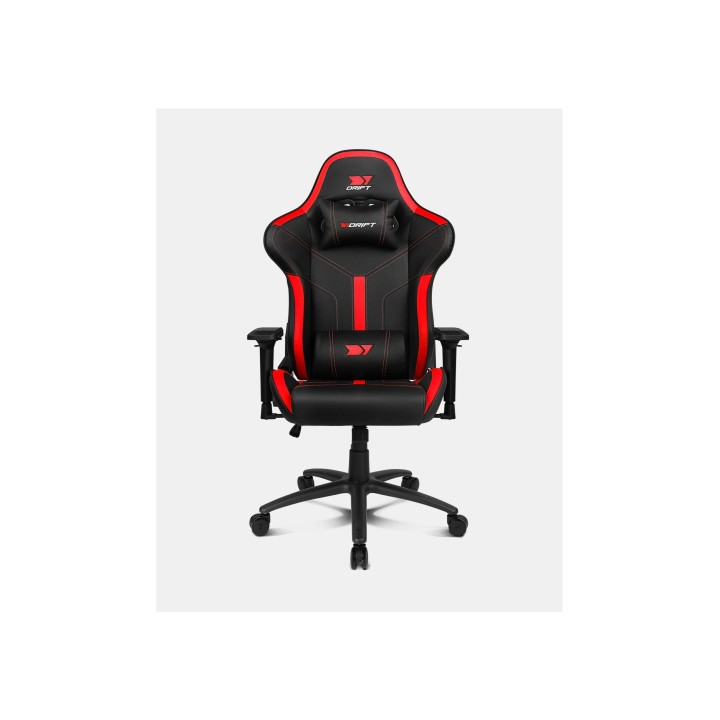 DRIFT DR350 Butaca para jugar Asiento acolchado Negro, Rojo