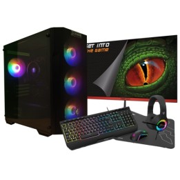 Zone Evil AMD Ryzen 5 4650G/32GB/2 Tb NVMe/Monitor 24