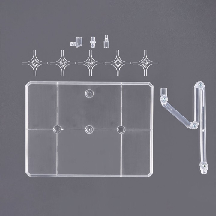 Base Exhibicion Action Base 8 Transparente