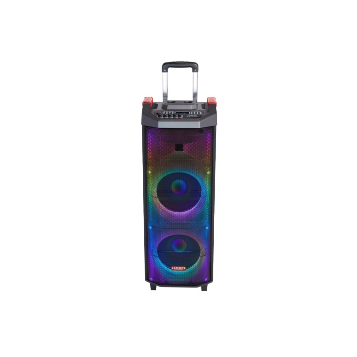 Aiwa KBTUS-710 altavoz portátil o de fiesta Negro 90 W