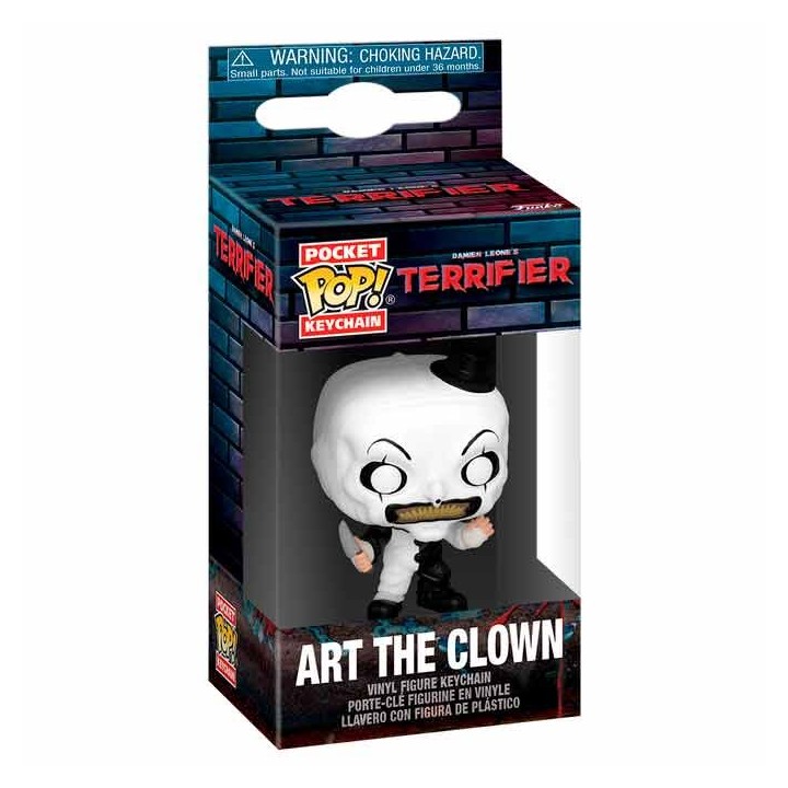 Llavero Pocket POP Terrifier Art the Clown