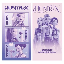 Toalla Huntrix K-Pop Demon Hunters microfibra surtido