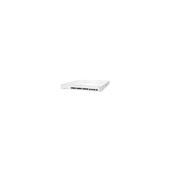 HPE Aruba Networking Aruba Instant On 1960 12XGT 4SFP+ Gestionado L2+ 10G Ethernet (100/1000/10000) 1U Blanco