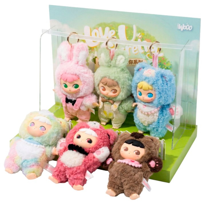 Muñeco llavero sorpresa Blind Box Cimmy Love U Secretly Series 17cm surtido