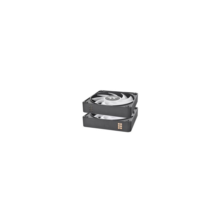 Thermaltake CT120 EX ARGB Carcasa del ordenador Ventilador 12 cm Negro, Blanco 3 pieza(s)