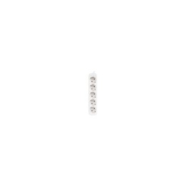 Lanberg PS0-05F-0300-W base múltiple 3 m 5 salidas AC Interior Blanco