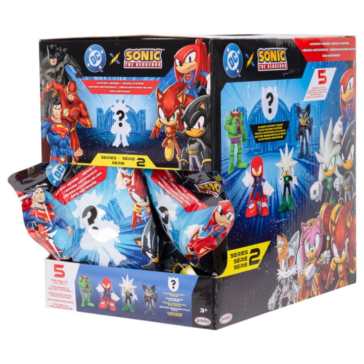 Sobre sorpresa figura Sonic The Hedgehog 4cm surtido