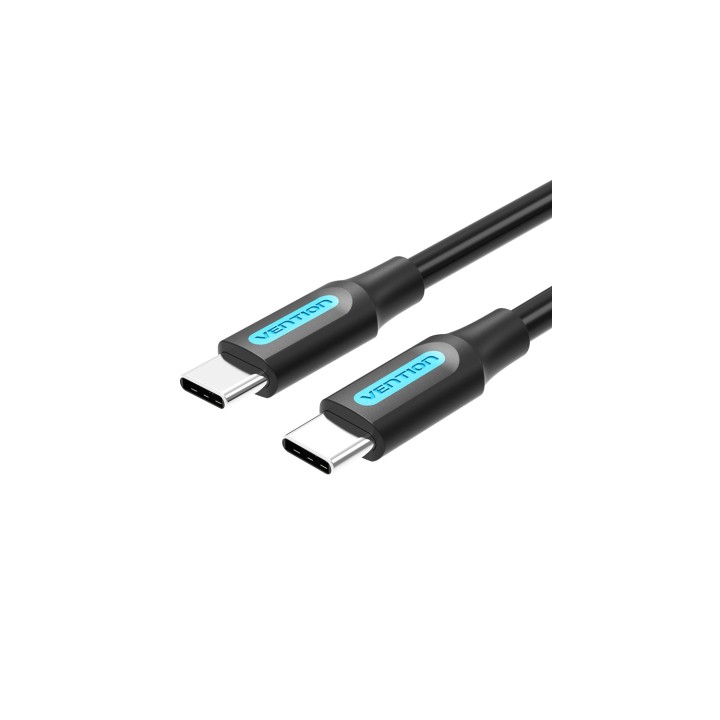Vention Cable USB 2.0 Tipo-C COSBF/ USB Tipo-C Macho - USB Tipo-C Macho/ 1m/ Negro