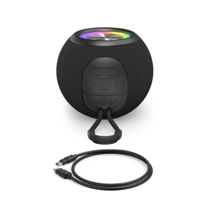 Hama |Altavoz Bola de 5W. Altavoces potentes con iluminación LED