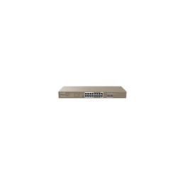 IP-COM Networks G1118P-16-250W switch No administrado Gigabit Ethernet (10/100/1000) Energía sobre Ethernet (PoE) Marrón