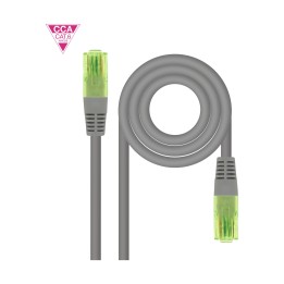Nanocable Cable de Red Latiguillo RJ45 CAT.6 UTP AWG26 CCA, Gris, 20 m