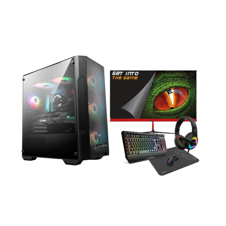 Zone Evil AMD Ryzen 5 4650G/32GB/1 Tb NVMe/Windows 11 Monitor 24