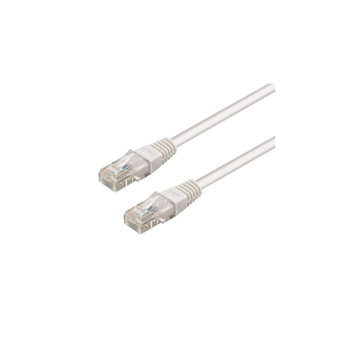 WP WPC-PAT-6U005W cable de red Blanco 0,5 m Cat6 U/UTP (UTP)