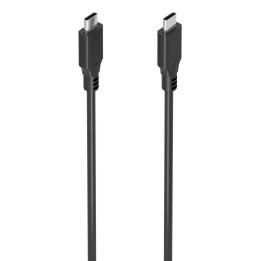 AISENS Cable USB 3.2 Gen2x2 20Gbps 8K@30Hz 5A 100W E-Marker, Tipo USB-C/M-USB-C/M, Negro, 3.0m