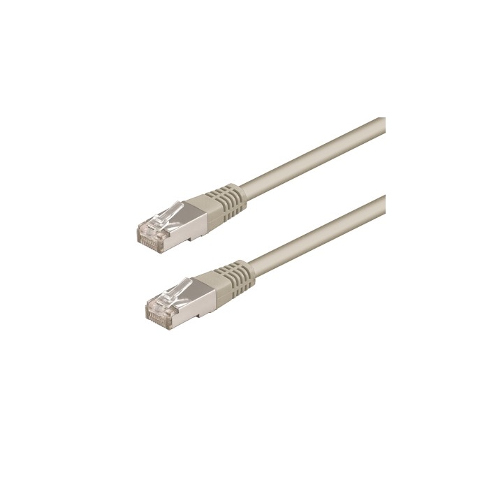 WP WPC-PAT-5F010 cable de red Gris 1 m Cat5e F/UTP (FTP)
