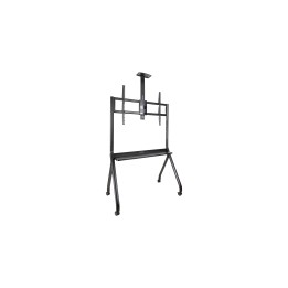 TooQ iStar Soporte de Suelo con Ruedas para Pantallas 55"- 100", Negro