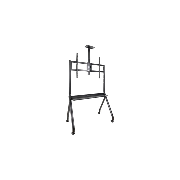TooQ iStar Soporte de Suelo con Ruedas para Pantallas 55"- 100", Negro