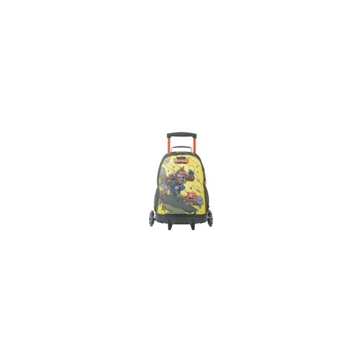 MOCHILA ESCOLAR CON RUEDAS GRANDE DE CARTOONS TOTTO MJ03BWM003-2310-4DJL