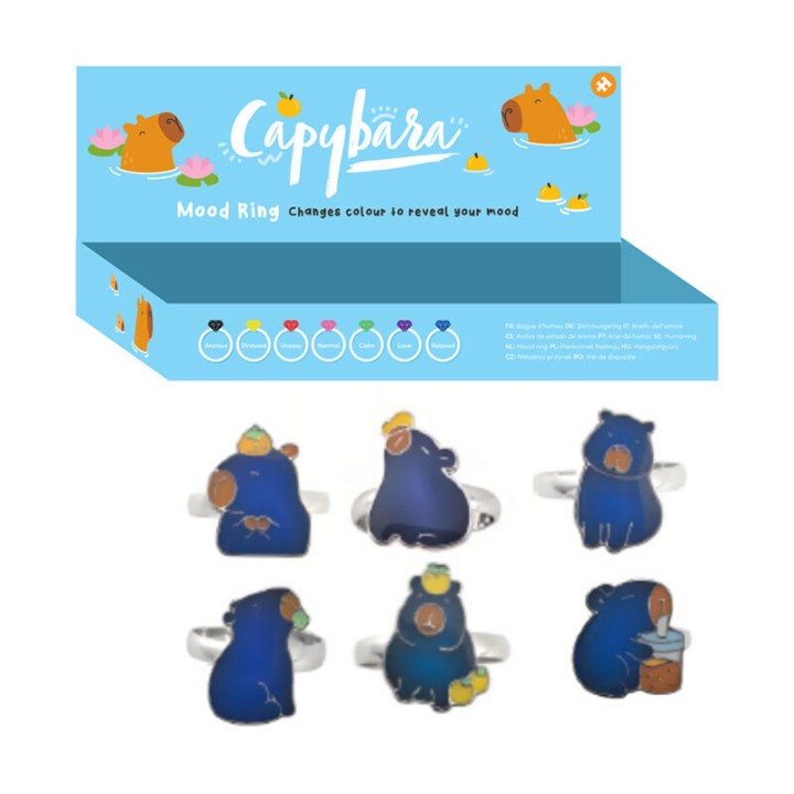 Anillo Capibara surtido