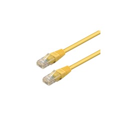 WP WPC-PAT-6U030Y cable de red Amarillo 3 m Cat6 U/UTP (UTP)