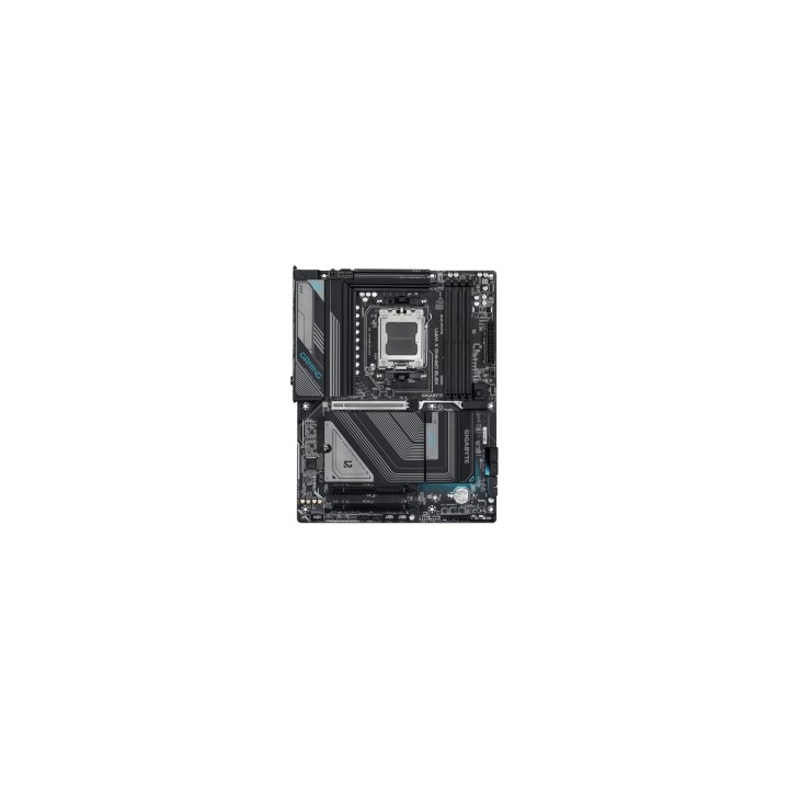GIGABYTE X870 GAMING X WIFI7 Placa Base - Compatible con CPUs AMD Ryzen 9000, 16+2+2 fases VRM, hasta 8000MHz DDR5 (OC), 1xPCIe