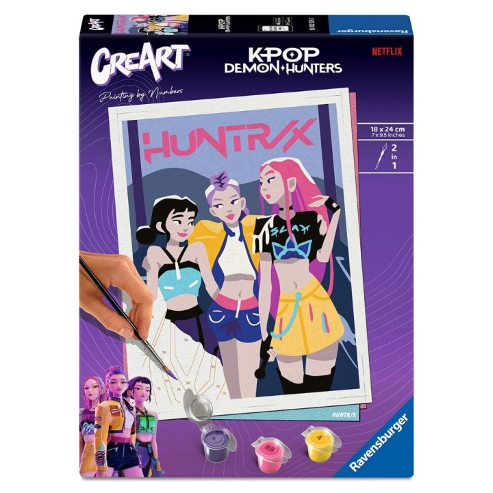 Kit de pintura CreArt K-Pop Demon Hunters