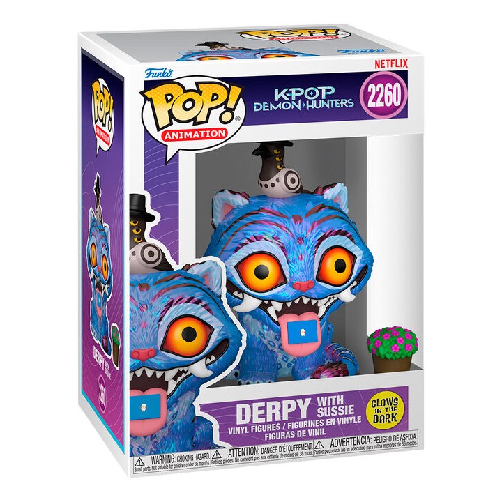 Figura POP Kpop Demon Hunters Derpy with Sussie Glow