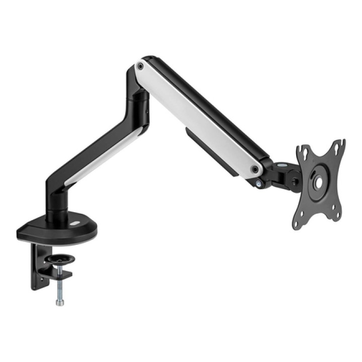 AISENS Soporte De Mesa RGB Gaming Contrapeso Giratorio E Inclinable Para Monitor/TV 9kg (3 Pivotes, 1 Brazo) De 17-32,