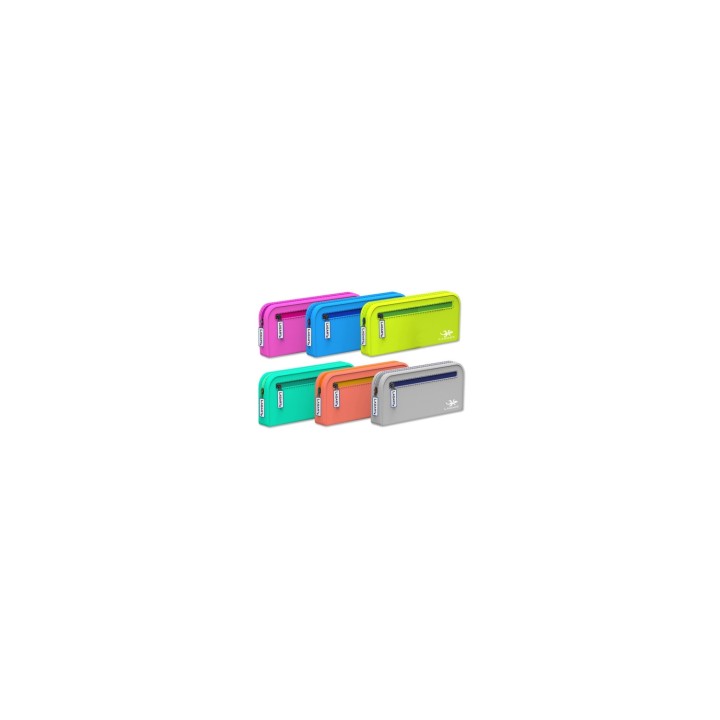 Lagart Portatodo Silicona Ovalado Doble Cremallera