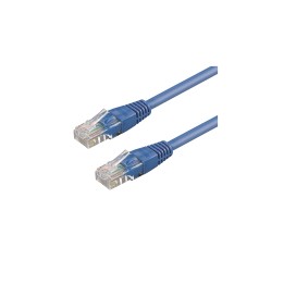WP WPC-PAT-6U010B cable de red Azul 1 m Cat6 U/UTP (UTP)