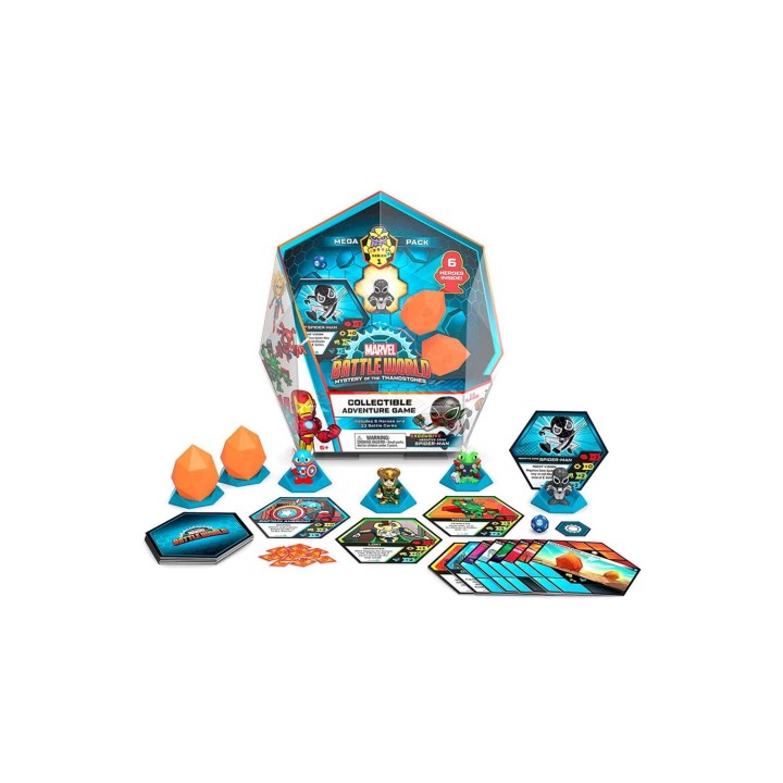 Capsula funko battleworld marvel temporada 1 mega pack spider - man español 57443
