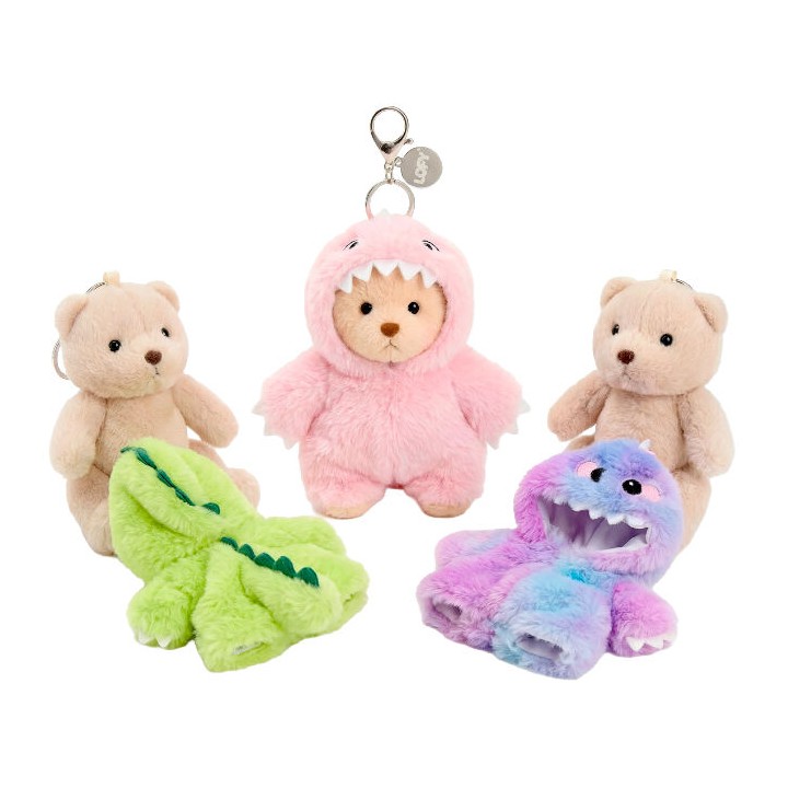 Muñeco llavero peluche sorpresa Blind Box Oso Lofy 17cm surtido