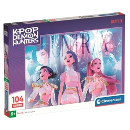Puzzle 1 Super Kpop Demon Hunters 104pzs