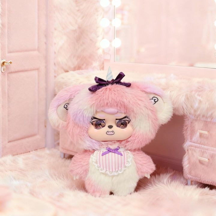 Muñeco llavero sorpresa Blind Box Grumpy Crew Niinoo 17cm surtido