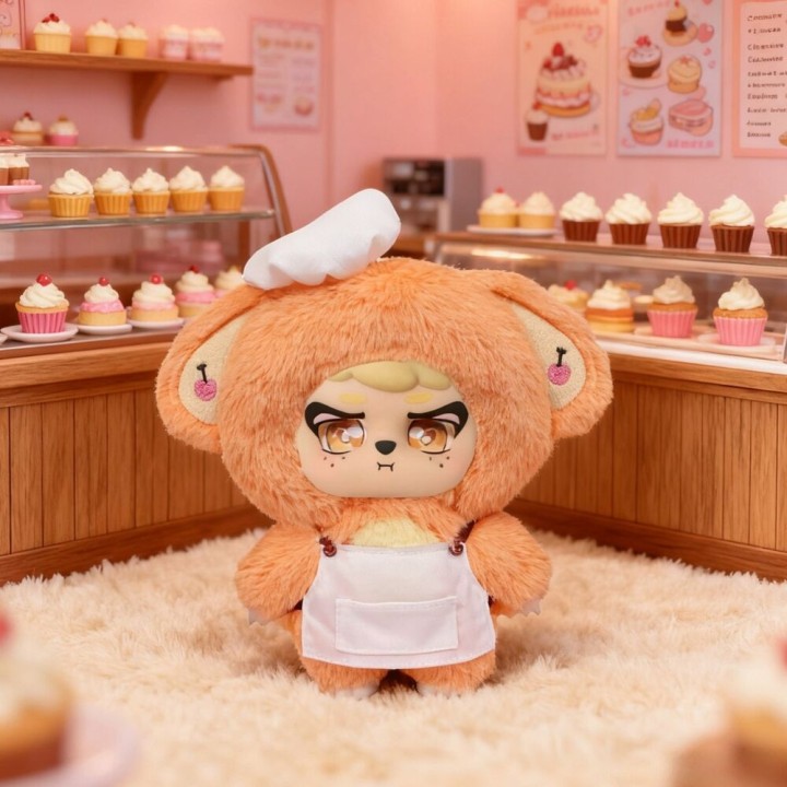 Muñeco llavero sorpresa Blind Box Grumpy Crew Niinoo 17cm surtido