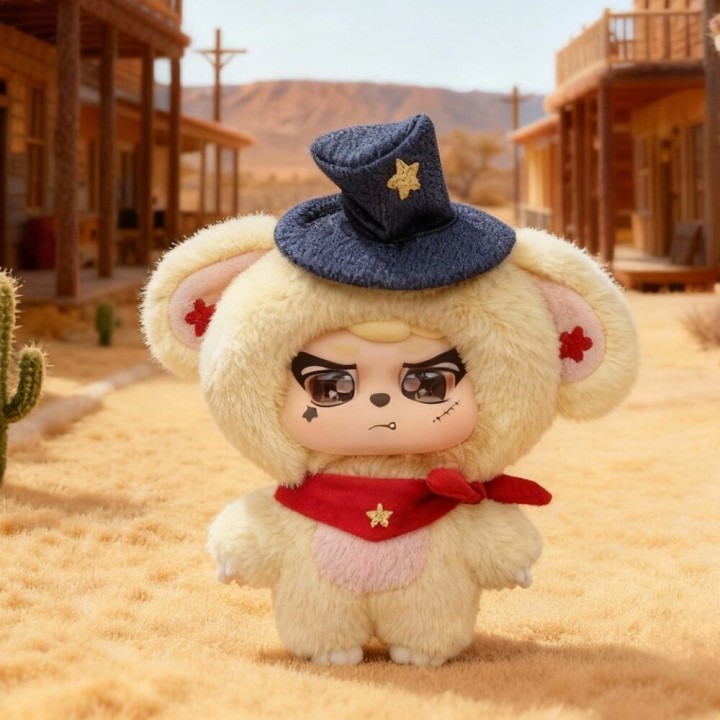 Muñeco llavero sorpresa Blind Box Grumpy Crew Niinoo 17cm surtido