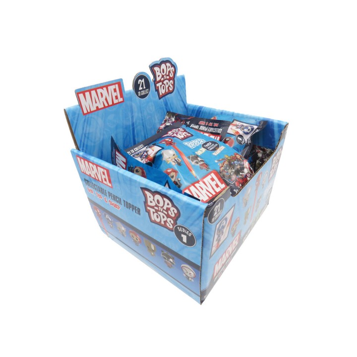 Sobre Sorpresa Toppers 3D Marvel