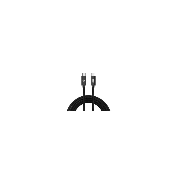 Conceptronic ETTA03B12 cable USB USB 2.0 1,2 m USB C Negro