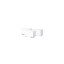 Mercusys Halo H80X(3-pack) Doble banda (2,4 GHz / 5 GHz) Wi-Fi 6 (802.11ax) Blanco Interno