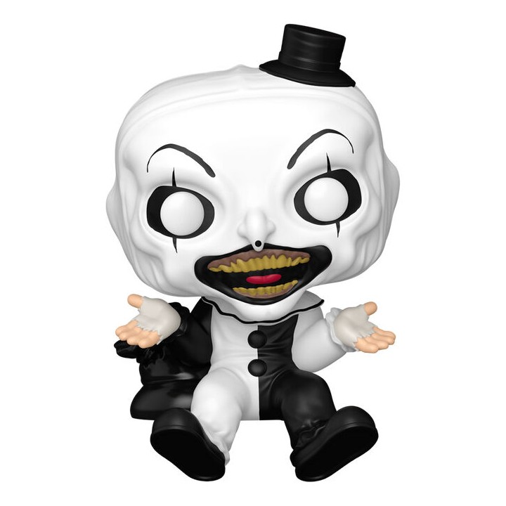 Figura POP Terrifier Art the Clown Shelf Sitter