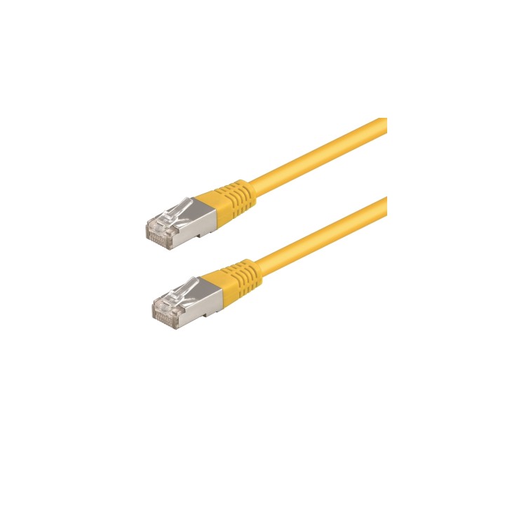 WP WPC-PAT-5F010Y cable de red Amarillo 1 m Cat5e F/UTP (FTP)
