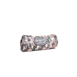 Oceans Wave Estuche Redondo - Gran Amplitud - Diseño Camuflaje Tierra