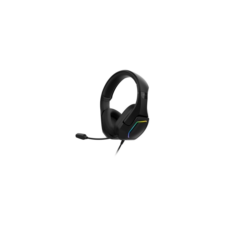 Krom Kopa 7.1 Auriculares Alámbrico Diadema Juego Negro