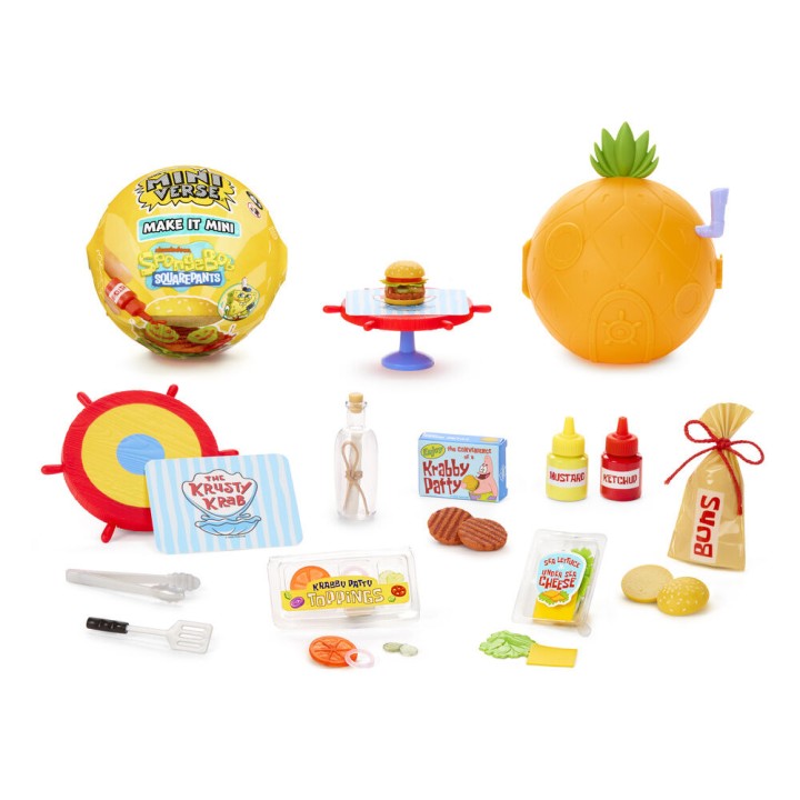 Capsula sorpresa Miniverse Make It Mini Bob Esponja surtido