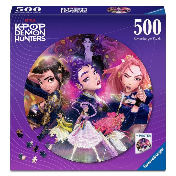 Puzzle K-Pop Demon Hunters 500pzs
