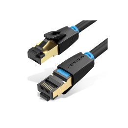 Vention Cable de Red RJ45 SFTP IKABF Cat.8/ 1m/ Negro