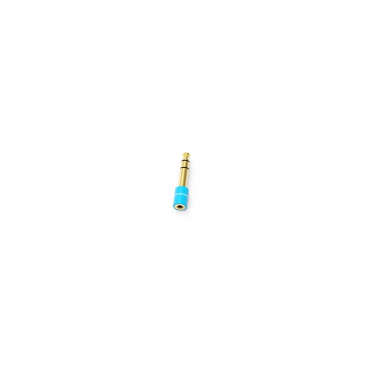 Vention Adaptador Jack VAB-S01-L/ Jack 6.5 Macho - Jack 3.5 Hembra/ Azul